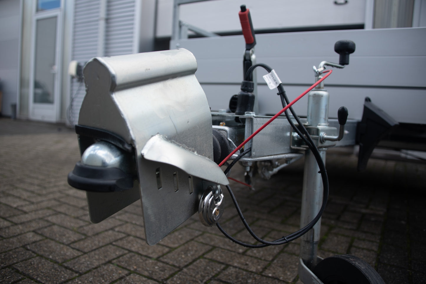 Open aanhanger met 1.000kg laadvermogen