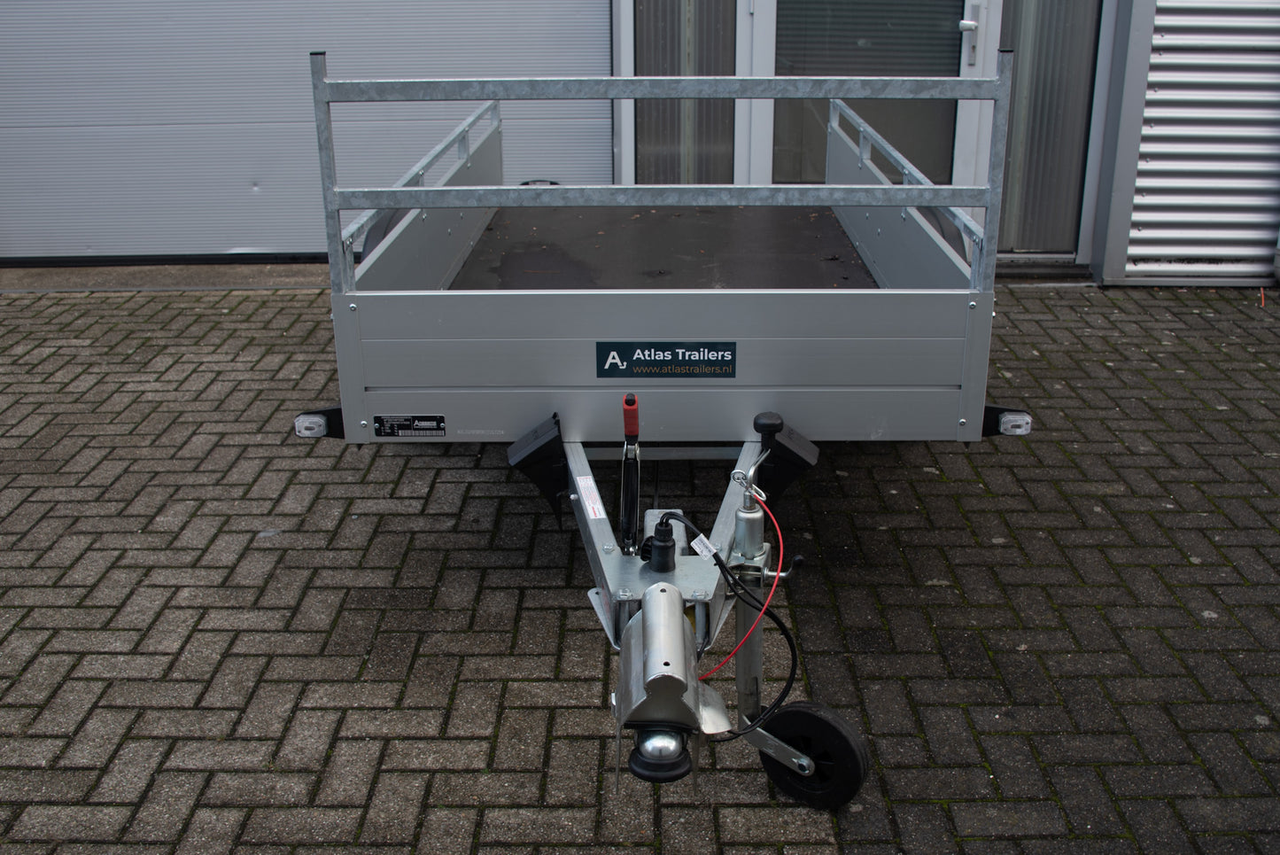 Open aanhanger met 1.000kg laadvermogen